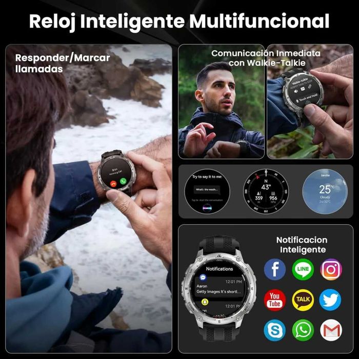 Kospet Tank T4 32GB IP69K GPS 10ATM (Walkie-Talkie) Edição Especial