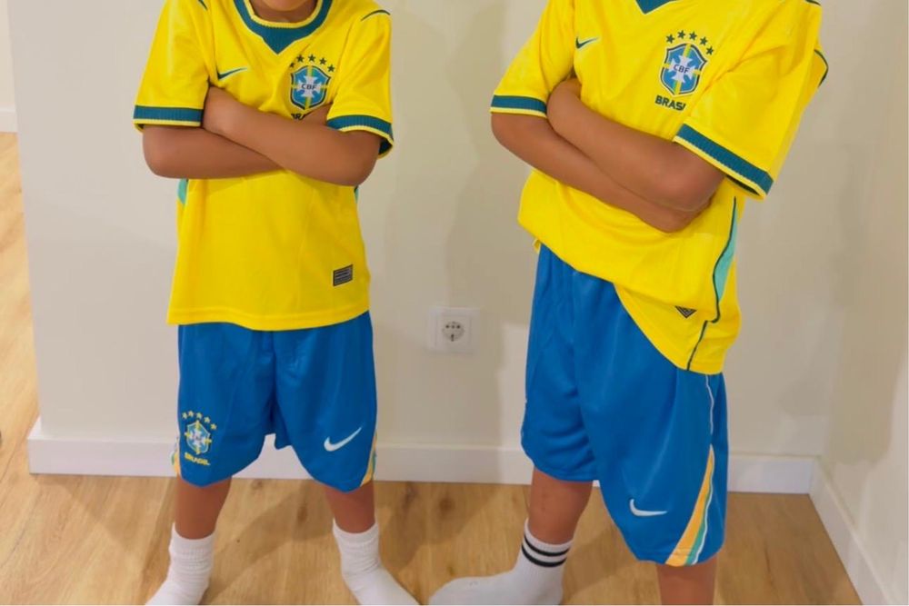 Camisas do Brasil Infantil e Adulto