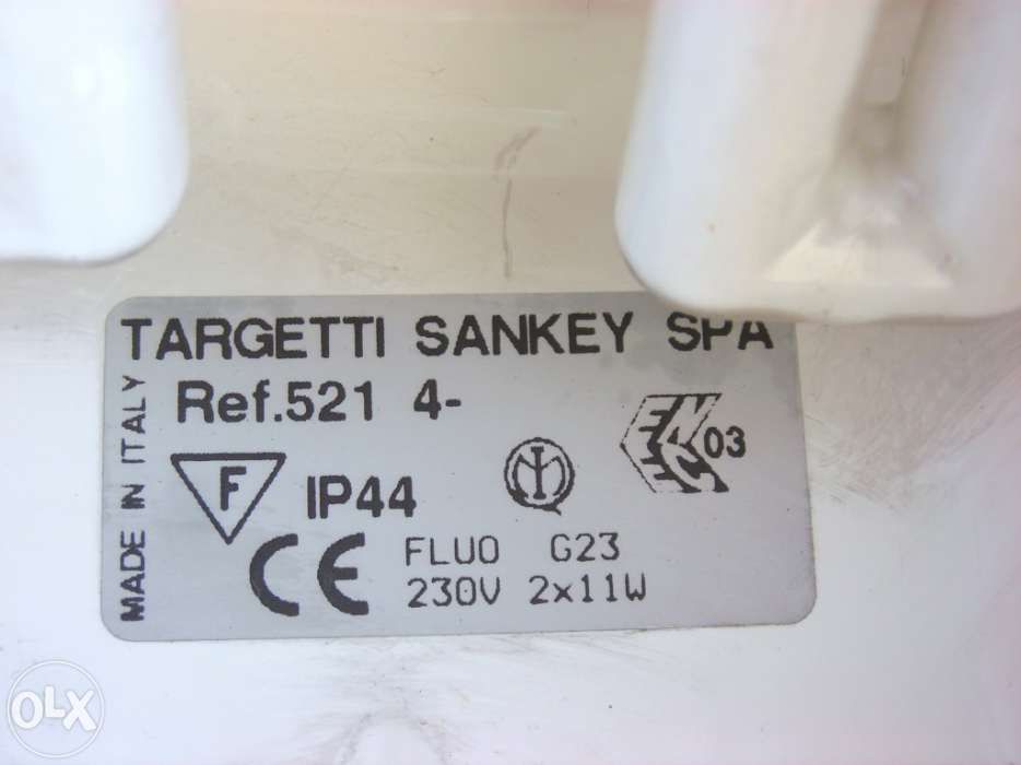 Apliques Targetti para teto falso