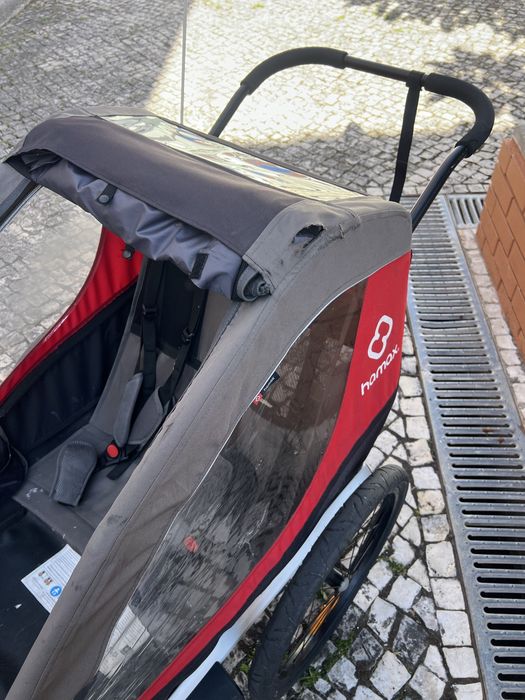 Atrelado bicicleta 2 lug. Hamax
