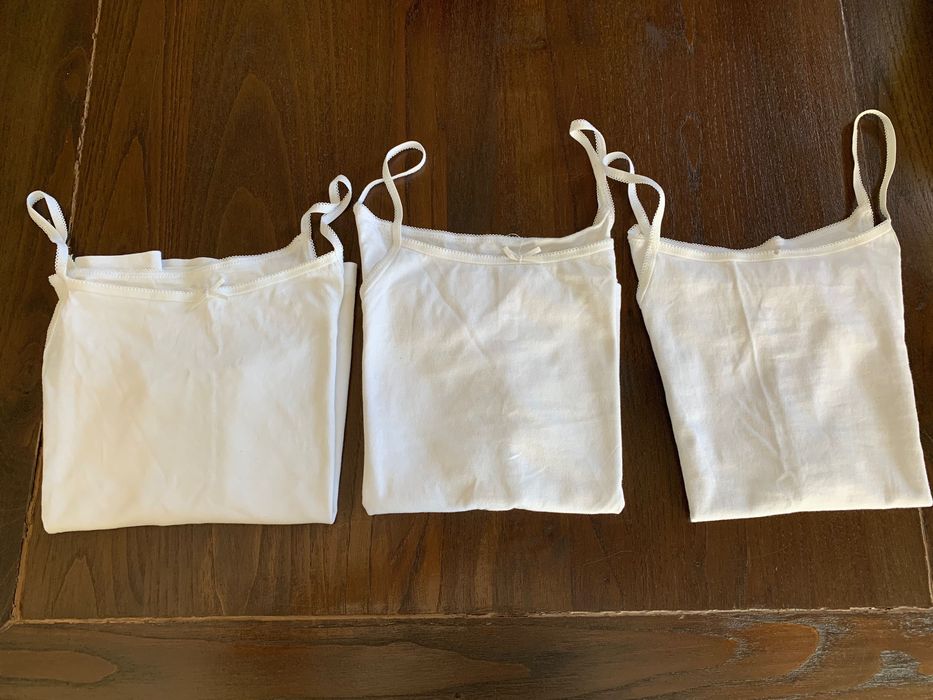 Camisola de alças interior de menina