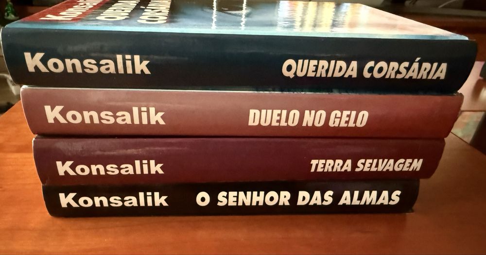 Conjunto de livros de Konsalik