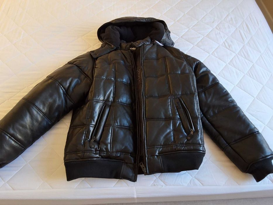 кожаная куртка, Schott N.Y.C. зимова пуховик шкіряна