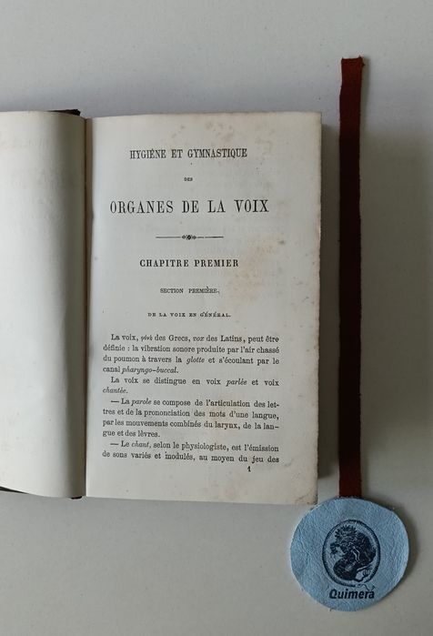 Higiène et gymnastique des organes de la voix parlée et chantée