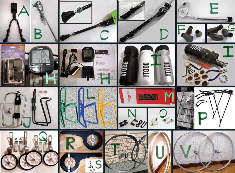 Peças p/ mudanças Sturmey Archer, travões e acessórios de bicicleta