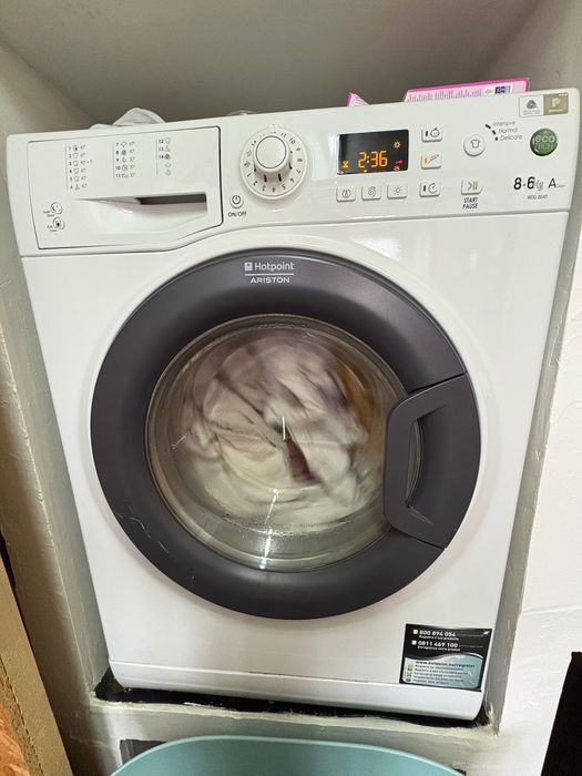 Máquina lavar e secar