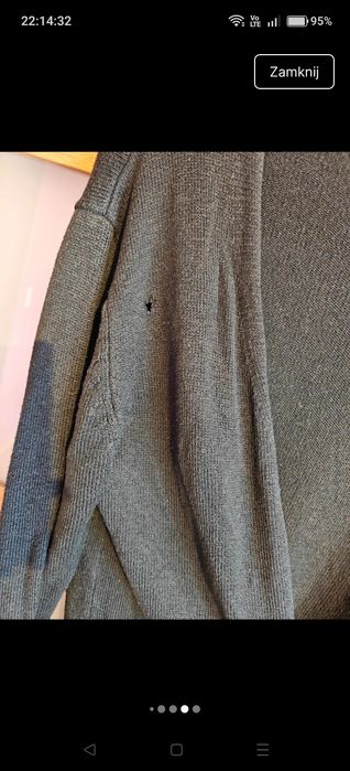 Czarny kardigan L, Amisu