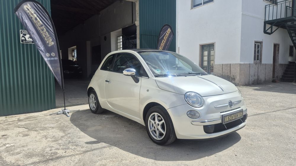 Fiat 500 cabrio ano 2012 branco pérola garantia 18 meses — photo 3