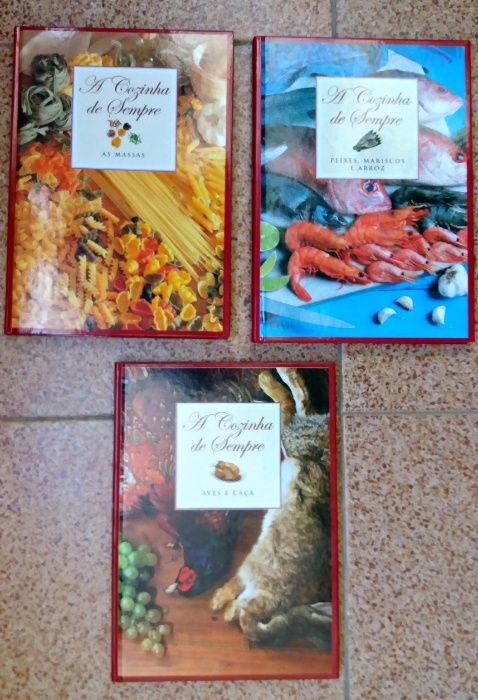 Colecção de livros de culinária
