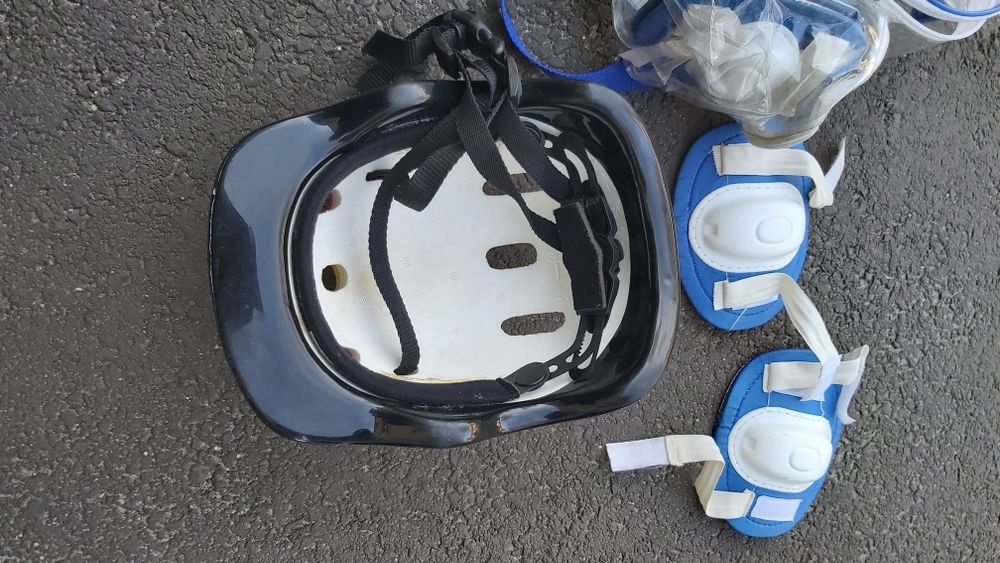 Kask i ochraniacze
