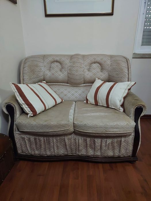 Sofá cama dois lugares