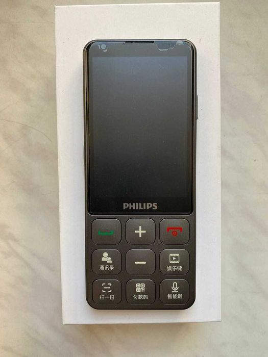 Philips E6820 смартфон с кнопковим керуванням