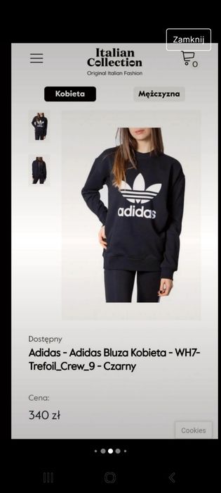 Nowa bluza adidas
