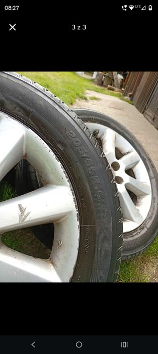 Opony z alufelgami do toyoty