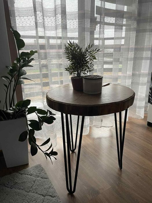 Stolik kawowy dębowy