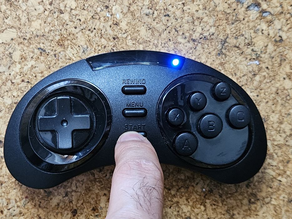 Comando Sem Fios Sega Mega Drive Flashback HD (AtGames)
