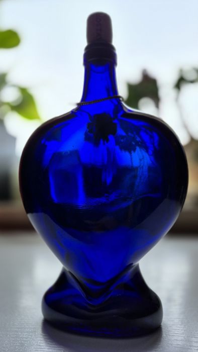Butelka kobaltowa 23x14x7cm
