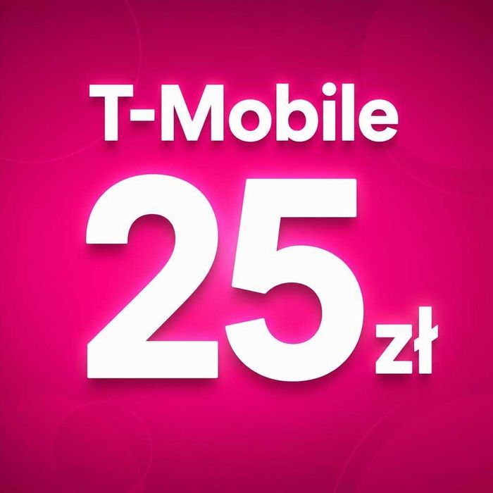 Doładowanie T-Mobile 30 zł - kod SMS, dostawa GRATIS!