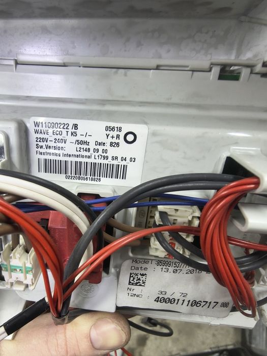 Programator pralki Indesit