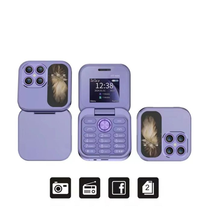 Telemóvel Flip Dual Sim i17