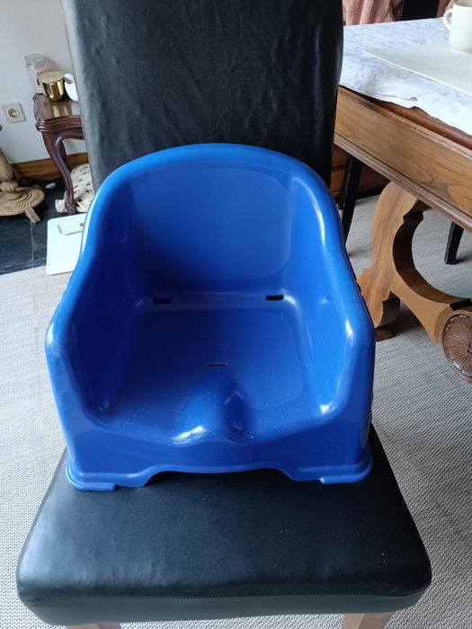 Assento elevatório bebé para cadeira / refeição – azul