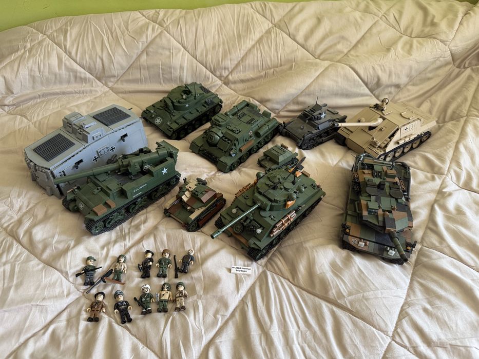COBI klocki ww2- 9 zestawów+ custom