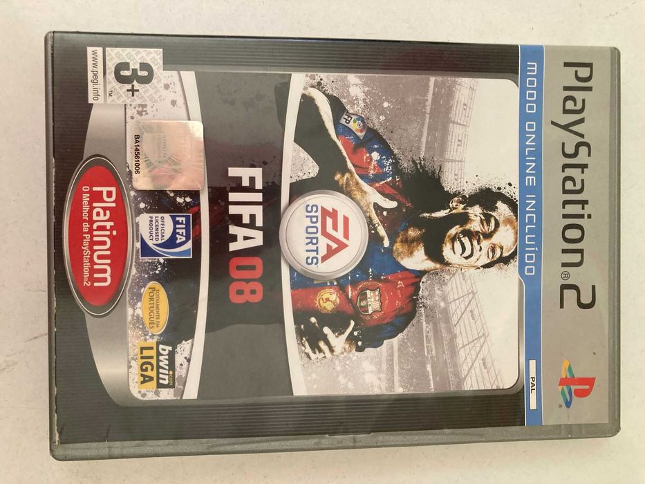 PS2 - FIFA 08 (Platina)