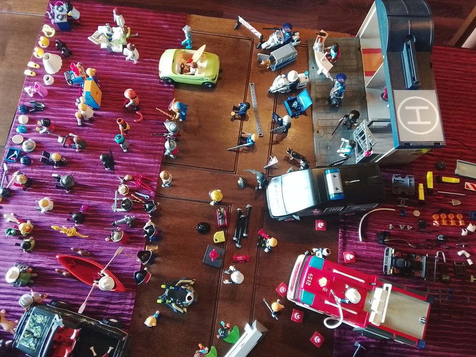 Super coleção Playmobil!