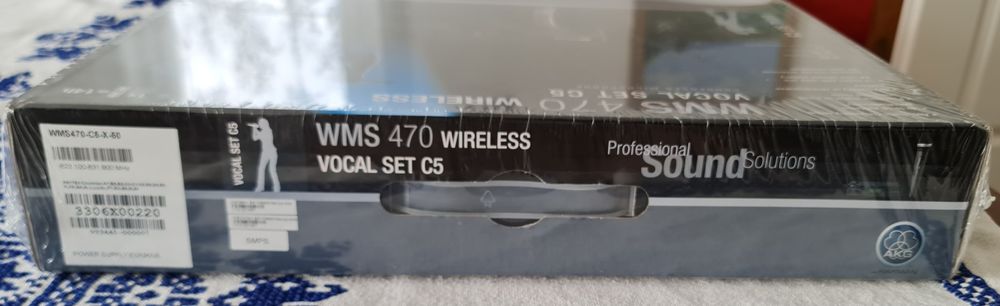 AKG WMS470 C5 Vocal Set BD8-50MW Wireless Microphone System