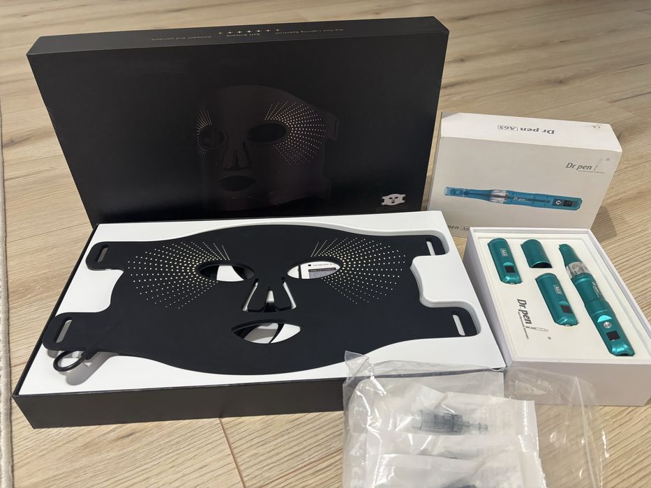 Zestaw Dr Pen A6S + lampa LED