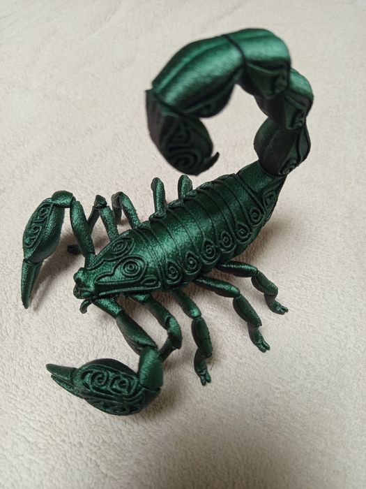 Скорпіон 3д друк