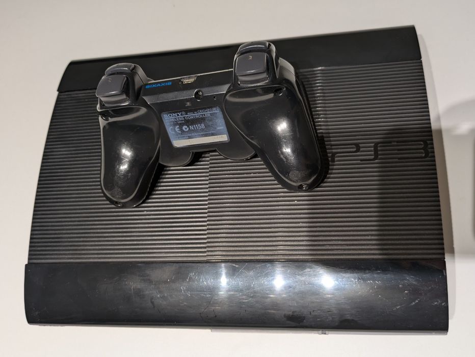 # PlayStation 3 Super Slim 500Gb desbloqueada c/ garantia + extras #