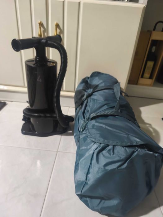 Colchão insuflavel com bomba para encher novo com fatura