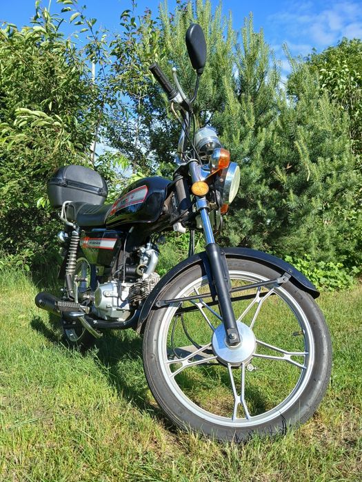 Motorower TOROS EL CLASICO 50. Czterosów 49cm. Nowy przegląd na 2 lata/ nowe ubezpieczenie/ nowy gaźnik/ nowy akumulator. Kask gratis! WARTO!JAK NOWY!