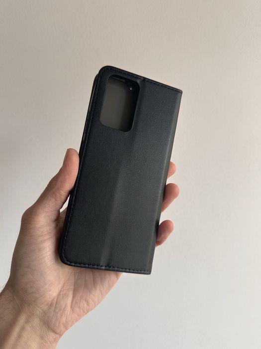 Etui z klapką zamykane czarne do XIAOMI REDMI NOTE 10 PRO
