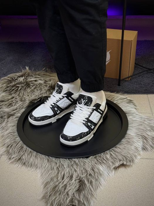 ТОП! Кросівки чоловічі Louis Vuitton Trainer 41 42 43 44 45