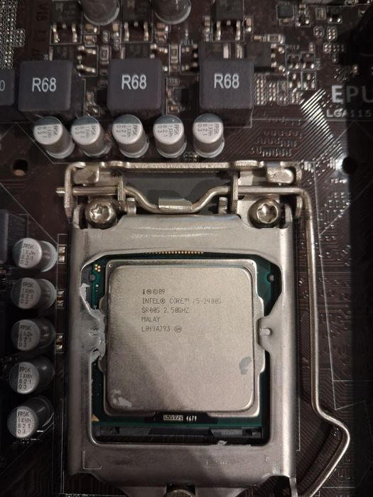 Plyta glówna + ram 16 gb 12800u + i5 2400s