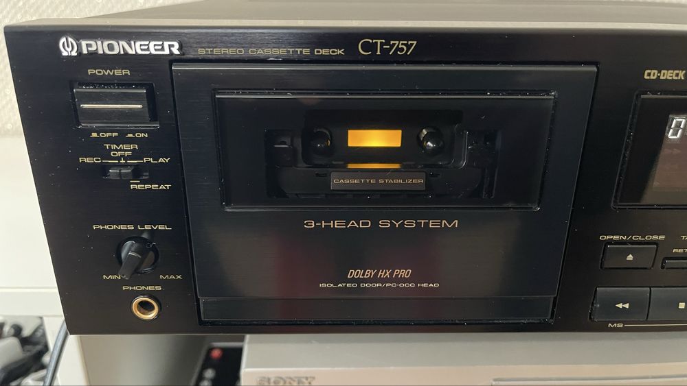 Pioneer CT-757 (tapedec )