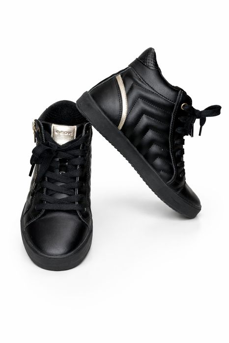 Czarne sneakersy damskie GEOX za kostkę  36 rozmiar