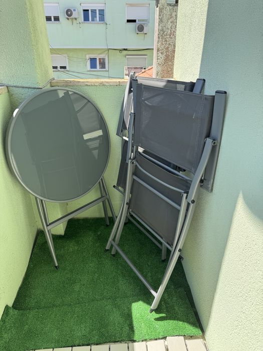 Mesa e cadeiras Jardim ou Varanda