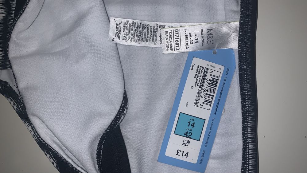 Majtki od kostiumu kąpielowego roz 42 firmy Marks&Spencer
