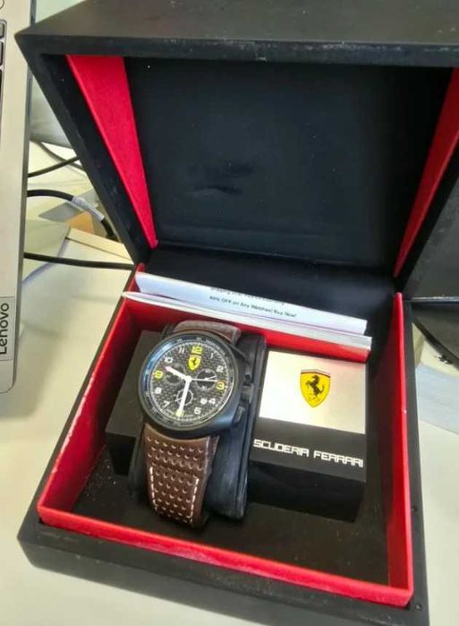 Relógio Ferrari F1 Carbono