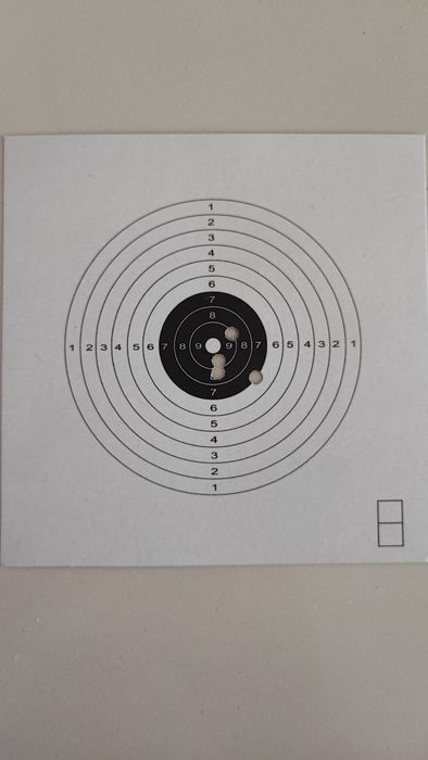 Alvos carabina CCART 10m