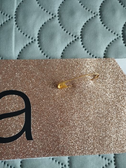 Szarfa Panna Młoda brokatowa rosegold na wieczór panieński