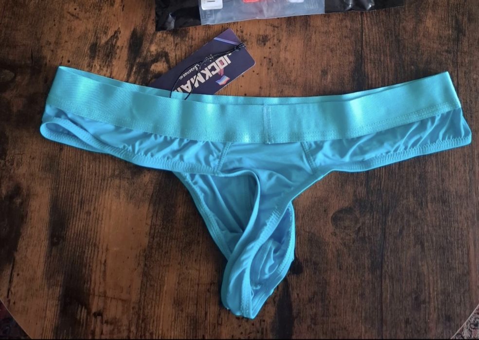 Slipy męskie Jockmail, stringi roz. L