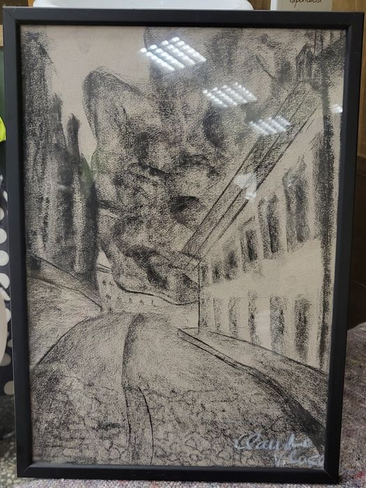 Quadro moderno decoração