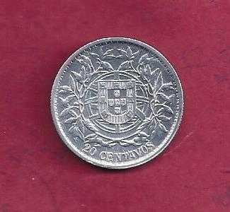 REPUBLICA  20  CENTAVOS 1916      PRATA