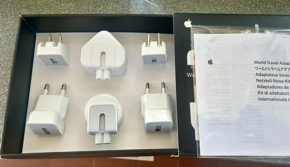 Kit de viagem apple
