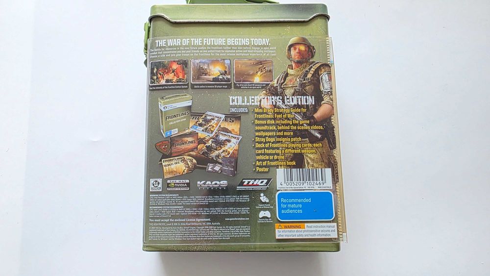 PC Frontlines fuel of war kolekcjonerska