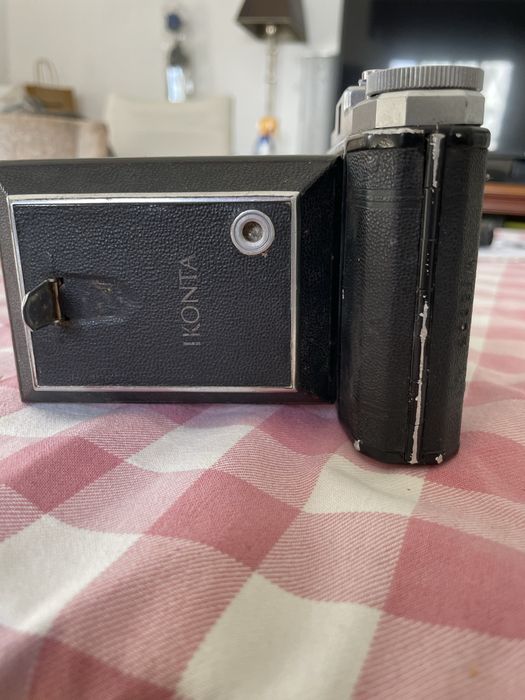 Máquina Antiga Fotografia Zeiss Ikon
